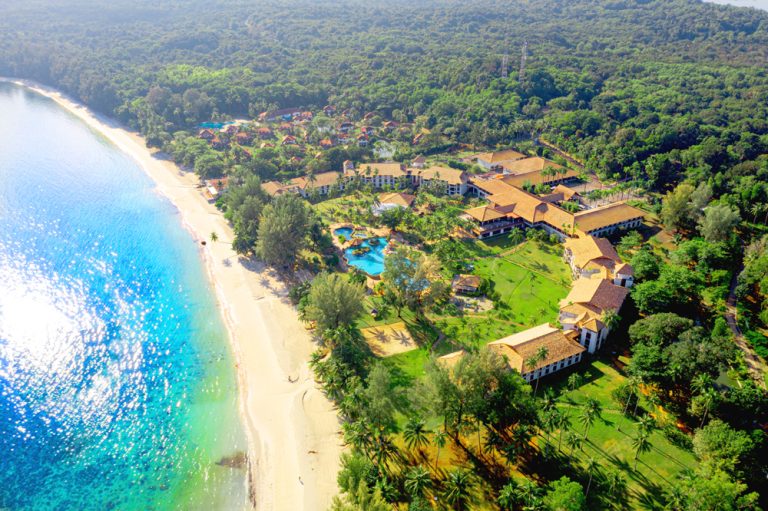 Nirwana Resort Ariel View