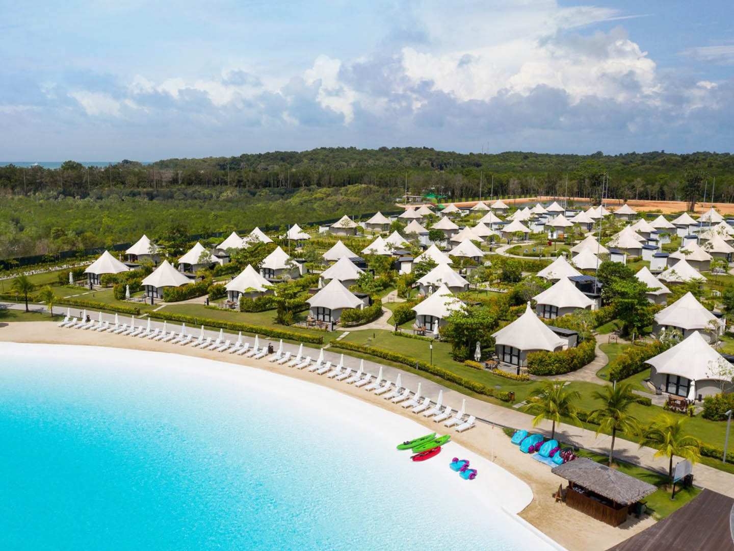 Natra Bintan - Aerial view