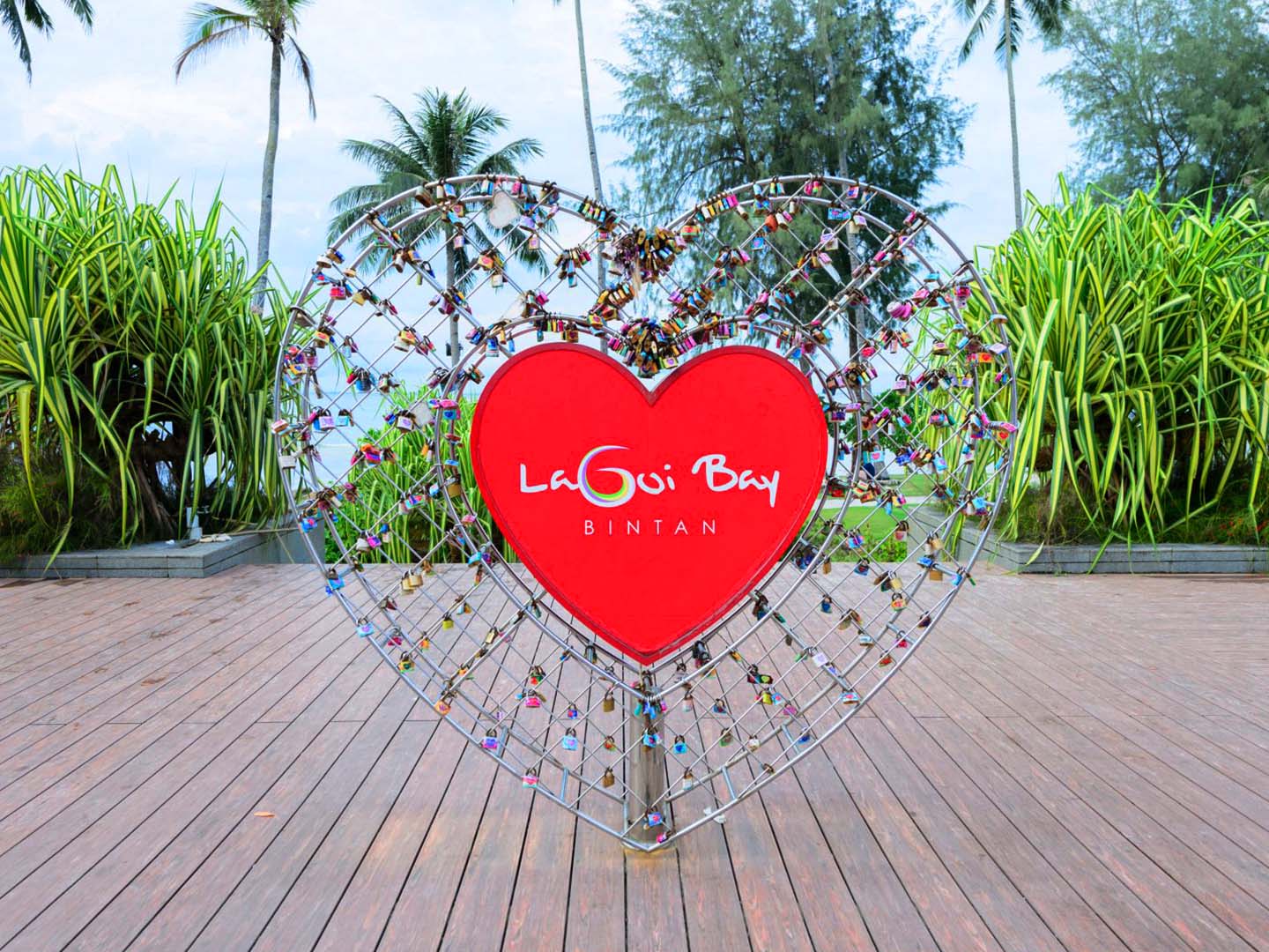 Love Lock Lagoi Bay Bintan