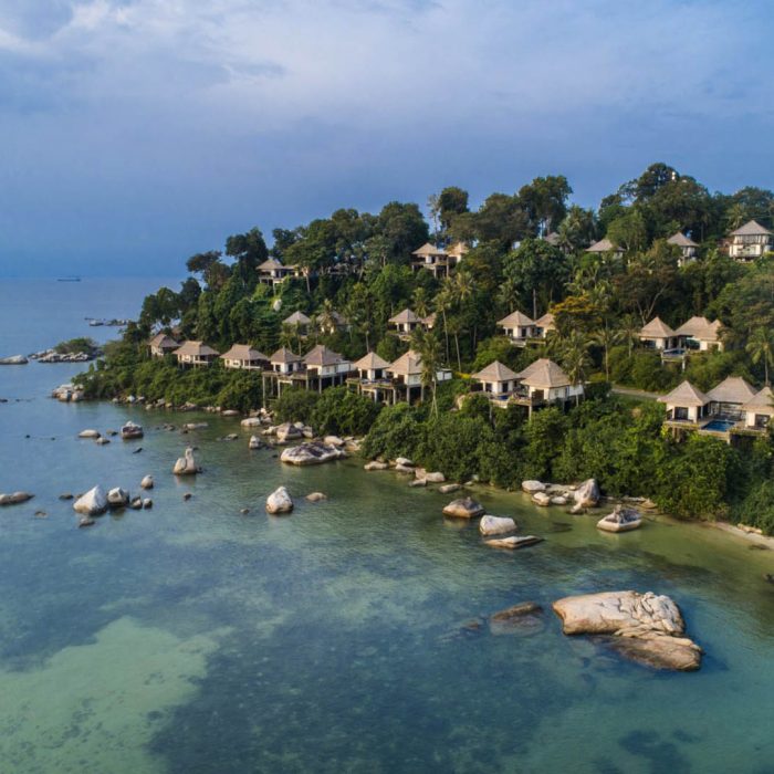 Banyan Tree Bintan - aerial