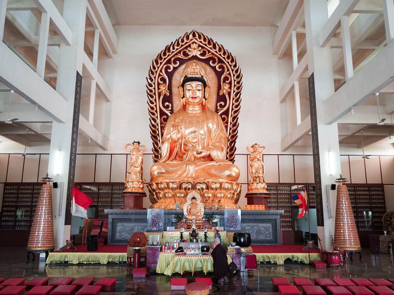 inside vihara avalokitesvara