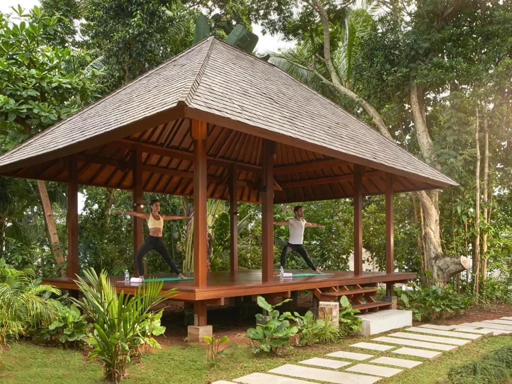 Hilltop Spa Yoga Pavilion Bintan Resorts