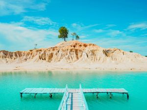 Sand Dune and Blue Lake Bintan