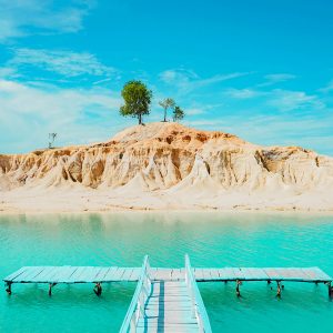 Sand Dune and Blue Lake Bintan