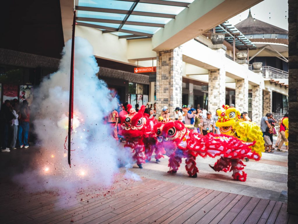 Firecracker at Chinese New Year 2023 Celebration in Bintan Resorts