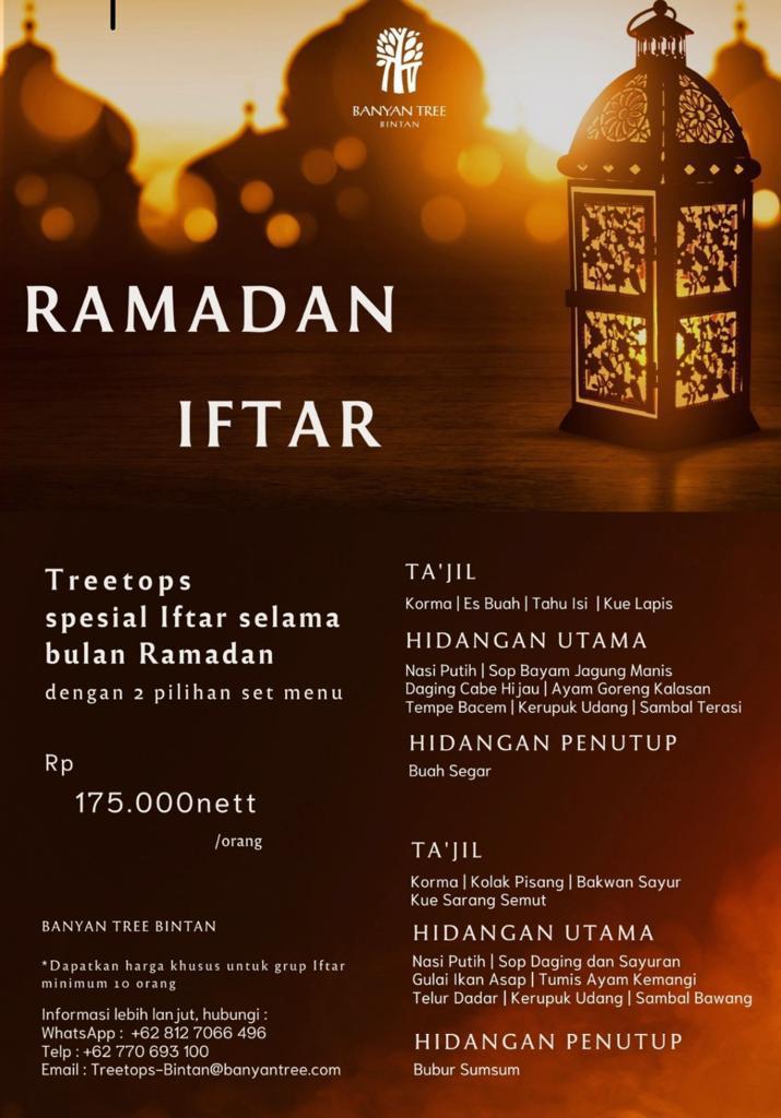 Banyan Tree Iftar Promo