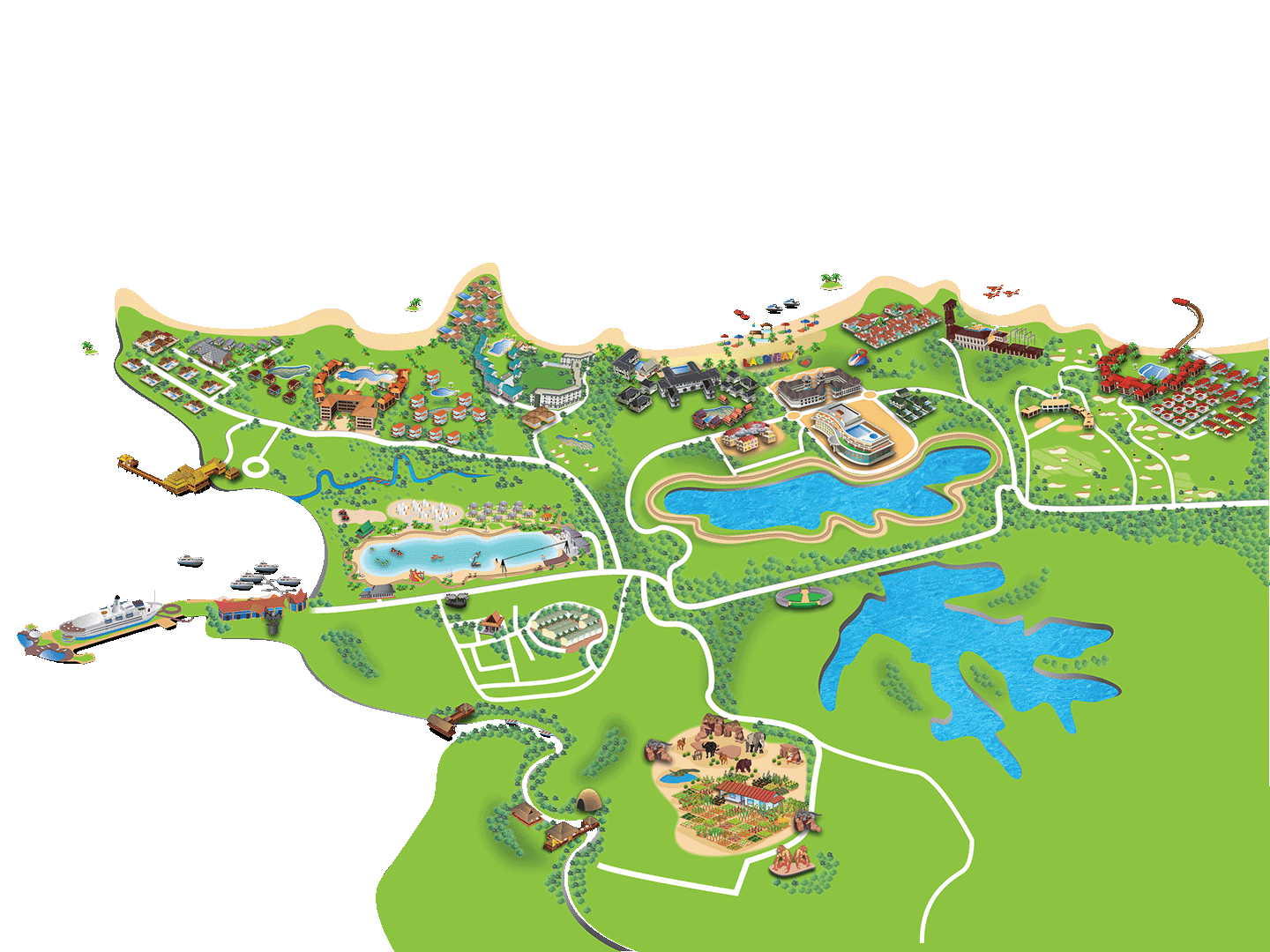 Bintan Resorts Map