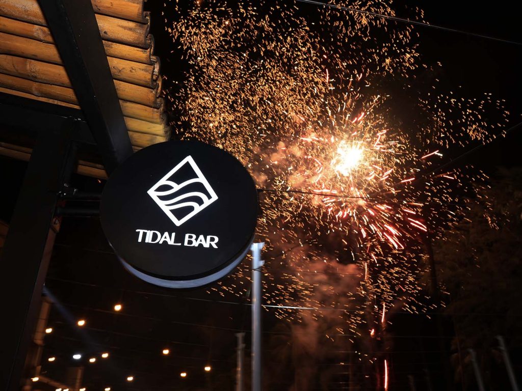 Fireworks at Tidal Bar