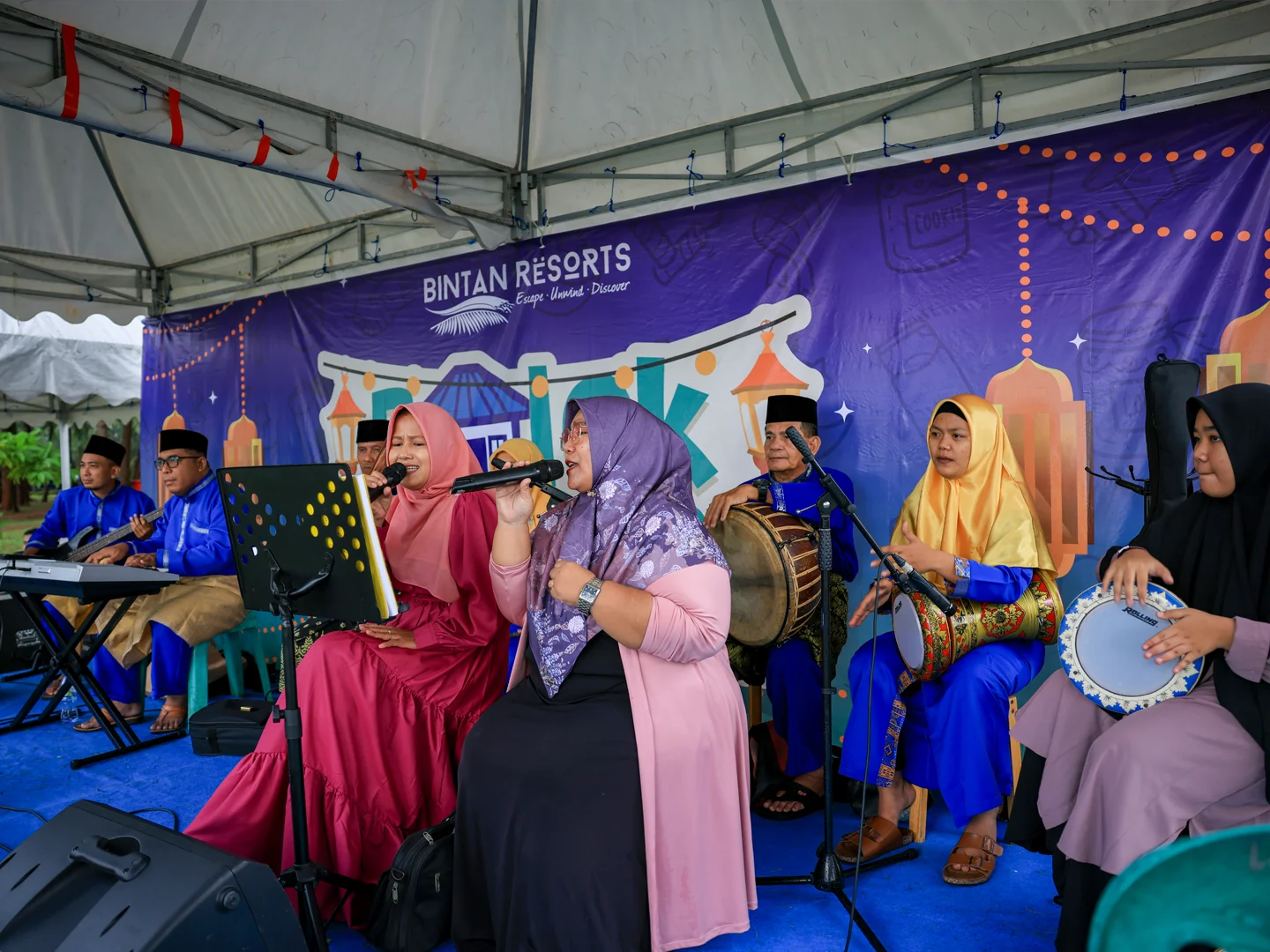 Melayu band performance at Balek Kampong festival