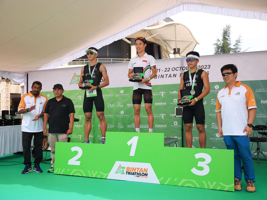 Bintan Triathlon 2023 - Winner Sprint Men All Ages