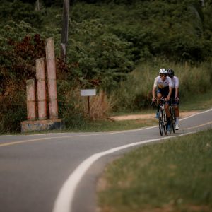 Cycling in Bintan West Coast Ride Outside Front View