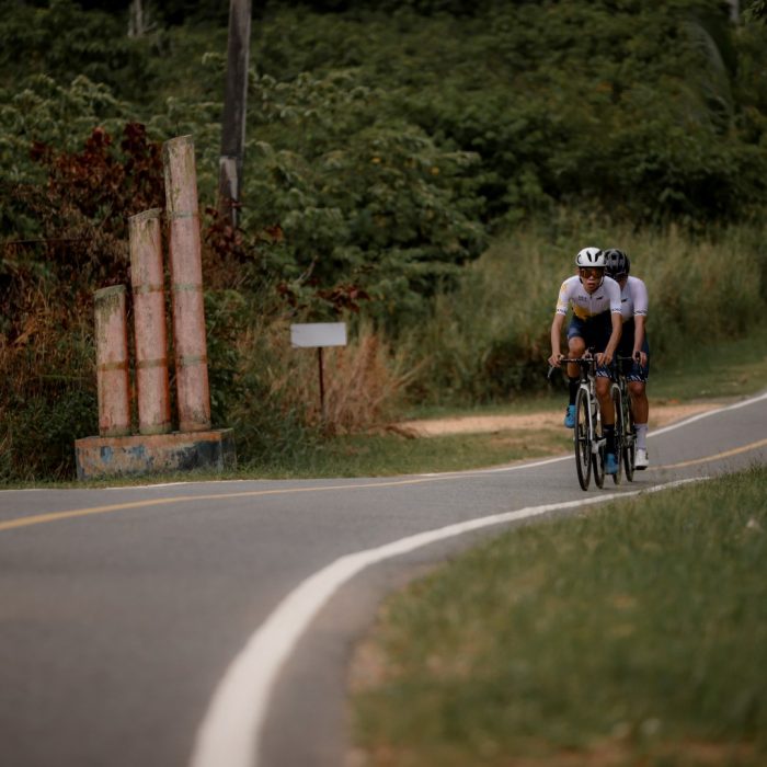 Cycling in Bintan West Coast Ride Outside Front View