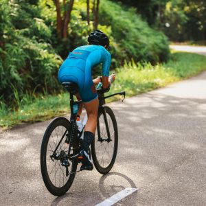 Cycling in Gunung Bintan Ride Bintan Resorts Forest View from Behind