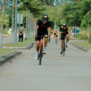 One Man Cycling Picture Bintan Resorts Cycling in Bintan