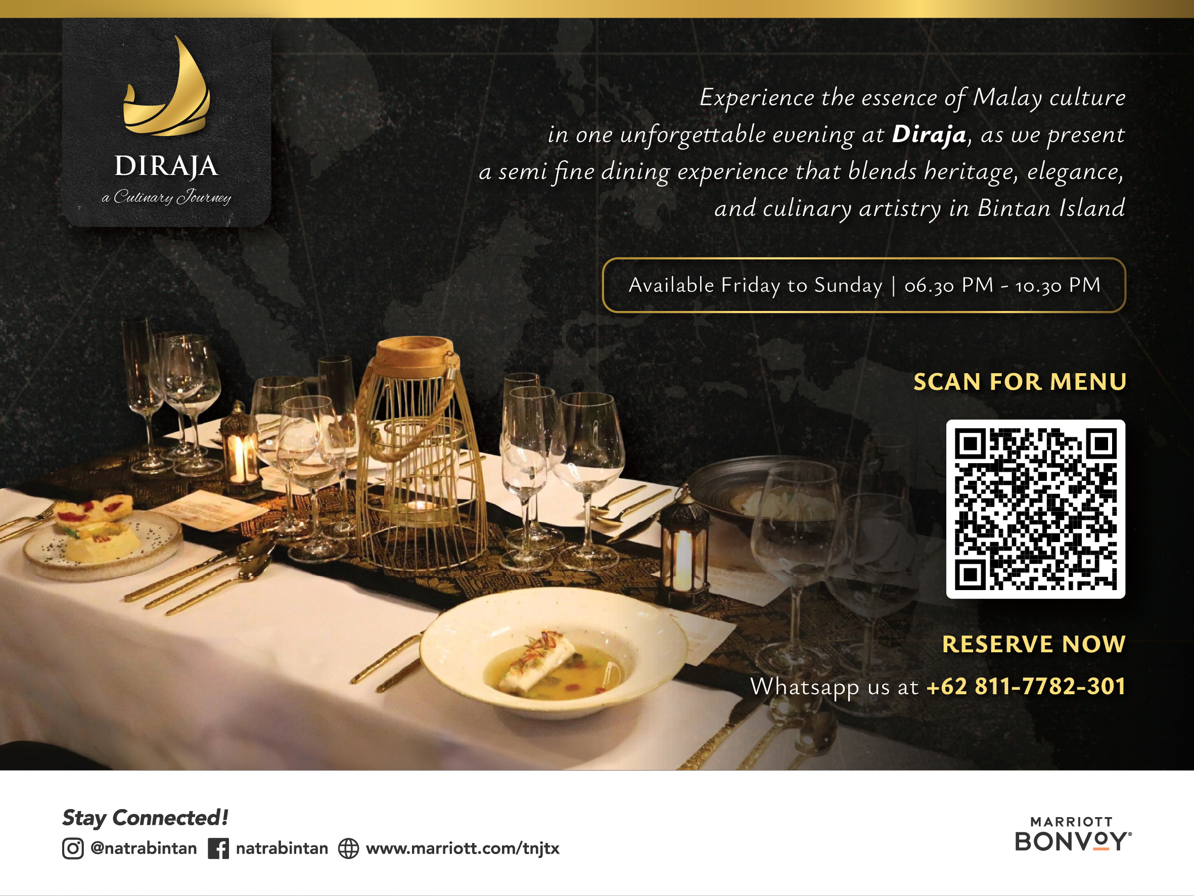 Diraja – Malay Heritage Dining at Natra Bintan