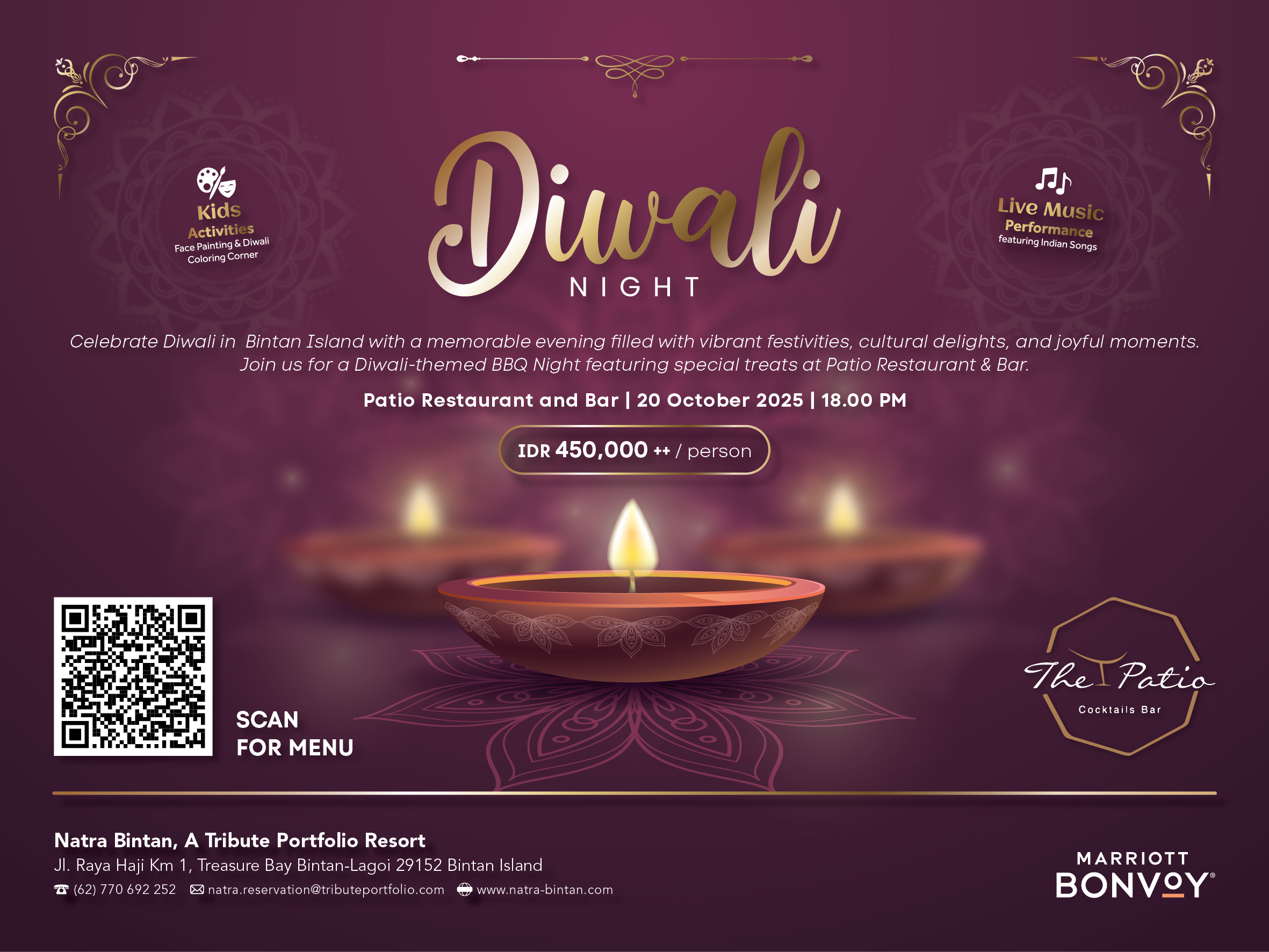 Diwali Night at Natra Bintan