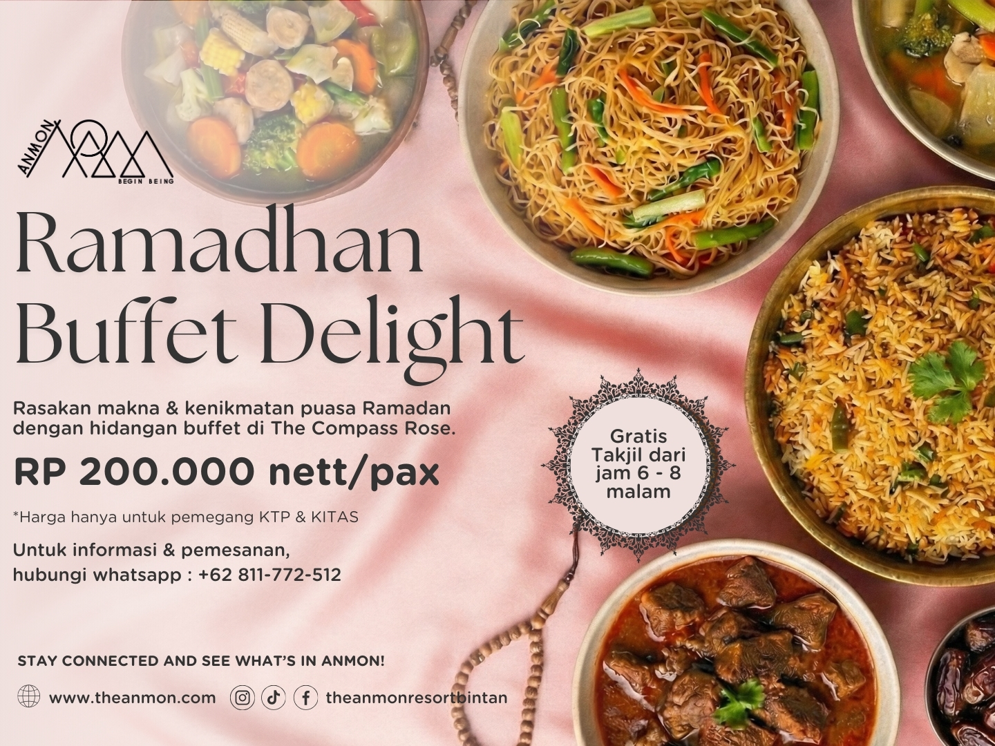 Ramadhan Buffet Delight at The ANMON Resort Bintan