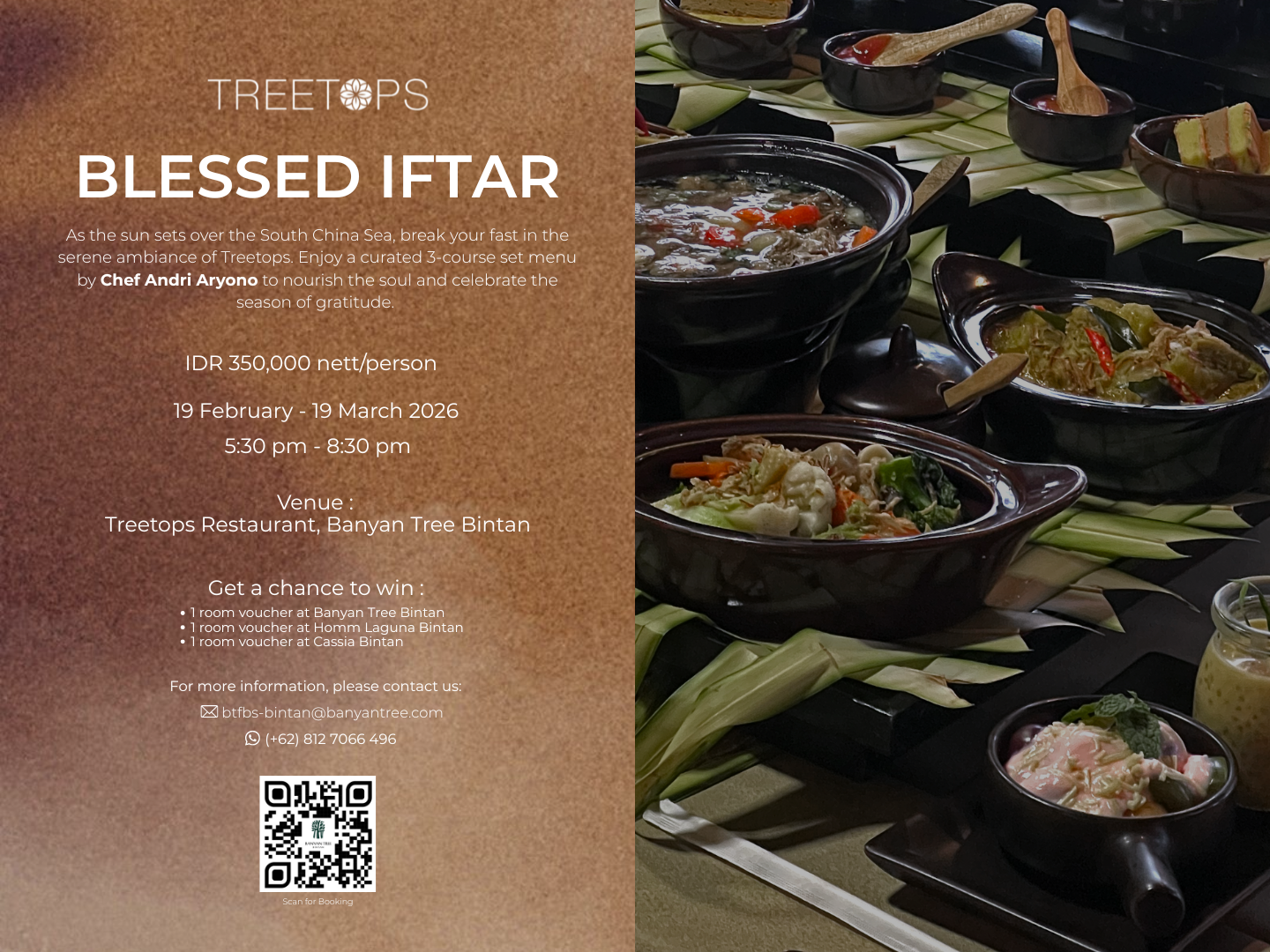 Blessed Iftar at Treetops Banyan Tree Bintan – Bintan Resorts