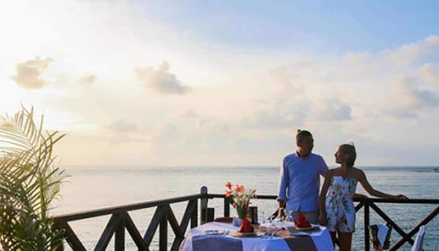 Bintan sunset dinner
