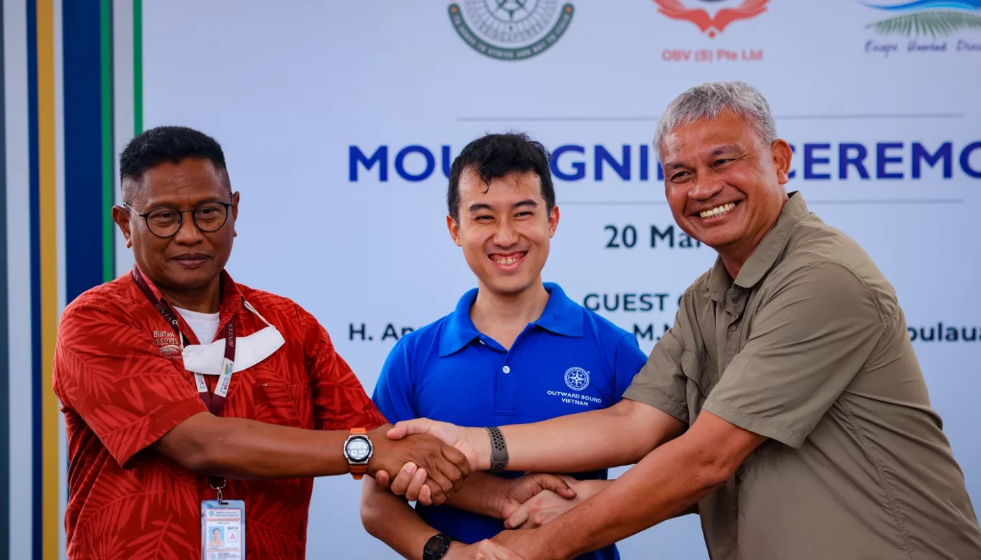 MOU Signed Outward Bound Bintan Resorts