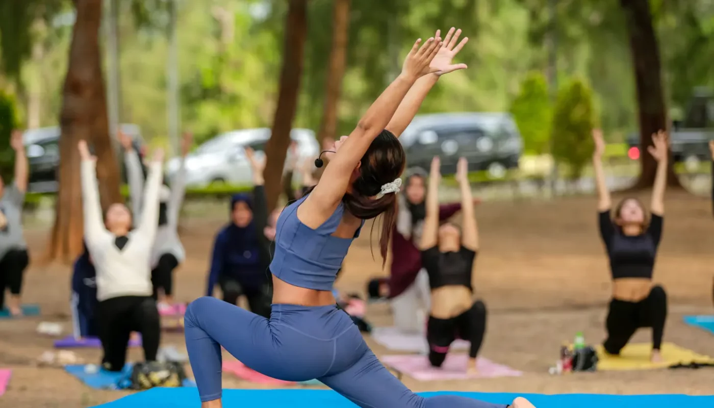 Yoga Activity in Bintan Resorts